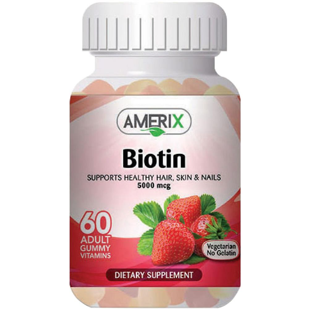 AMERIX ADULT BIOTIN 60 GUMMYS