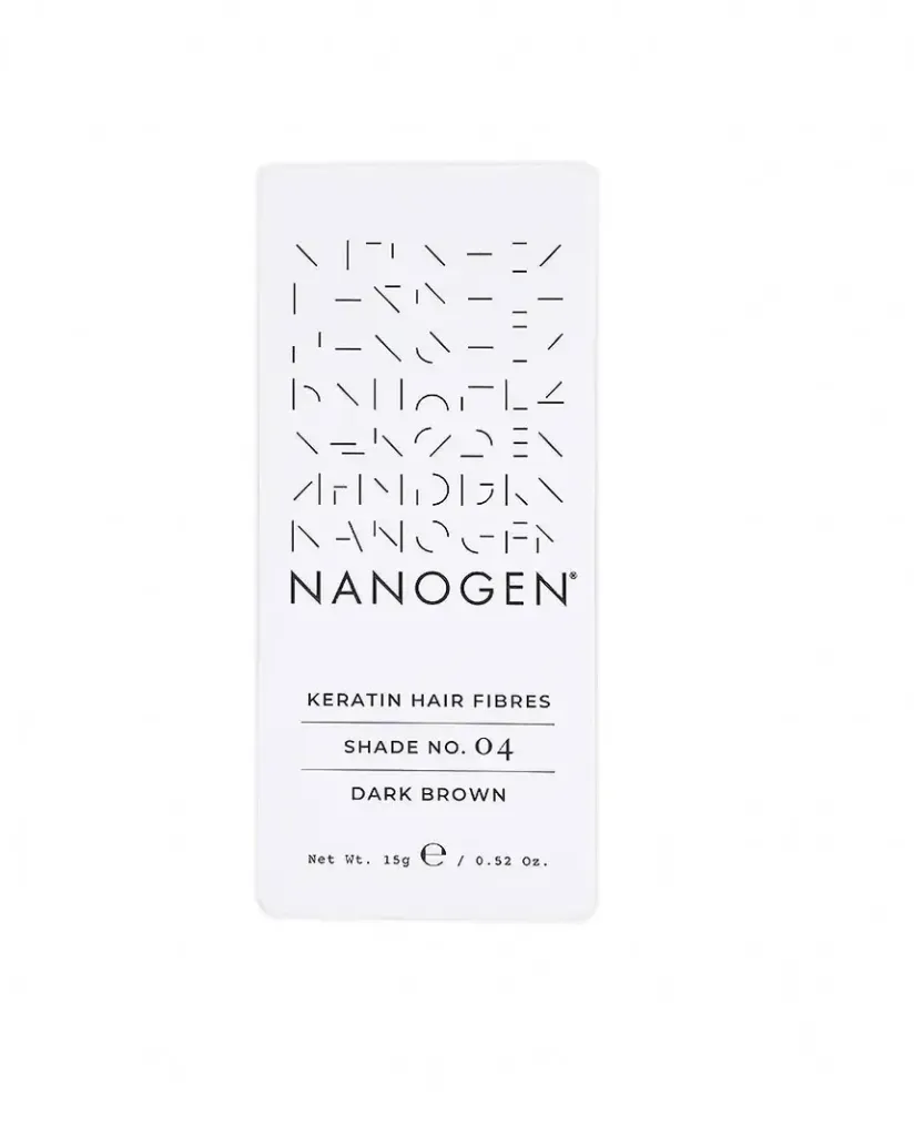 [I142233] NANOGEN KERATIN HAIR FIBRES SHADE NO.04 DARK BROWN