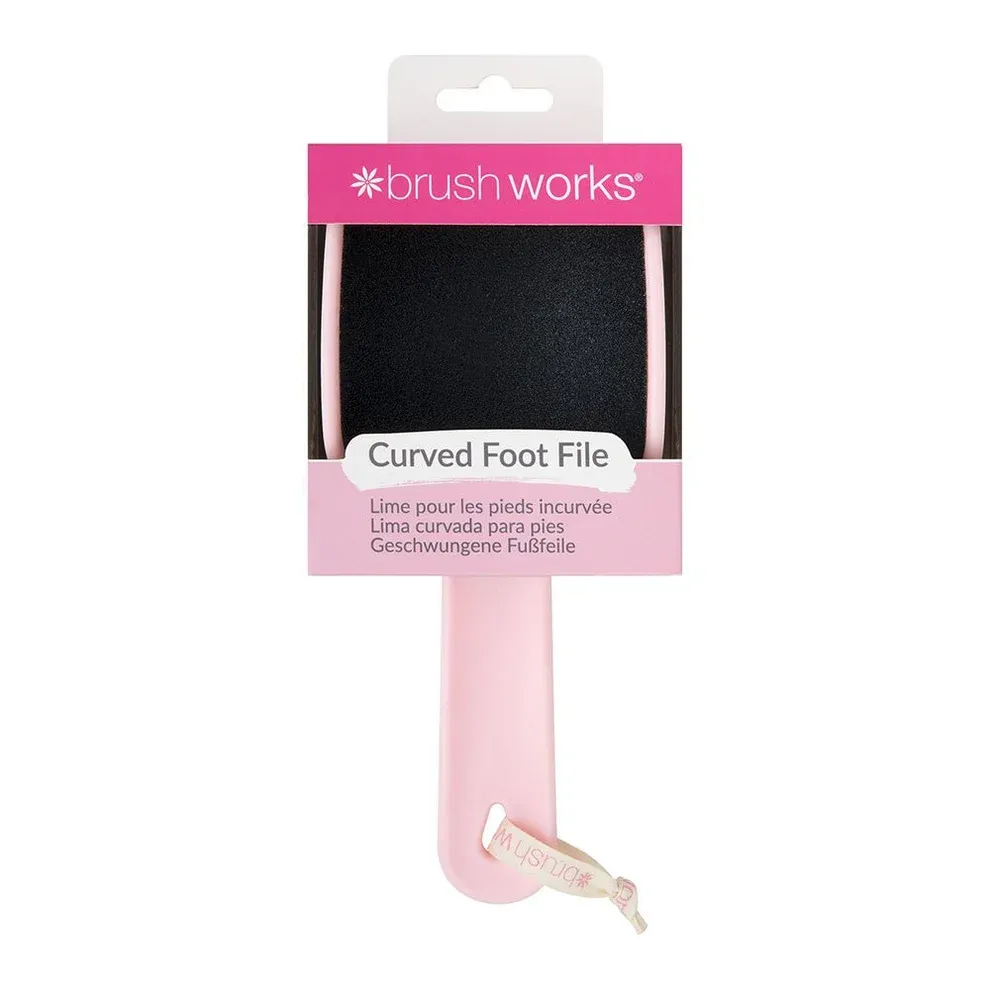 BRUSH WORKS CURVED FOOT FILE