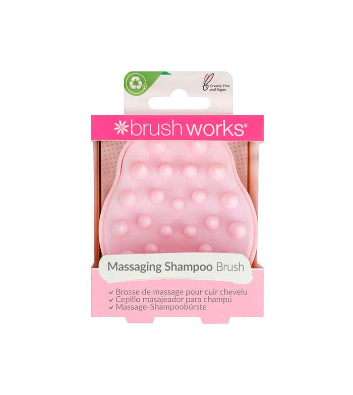 BRUSH WORKS MASSAGING SHAMPOO BRUSH