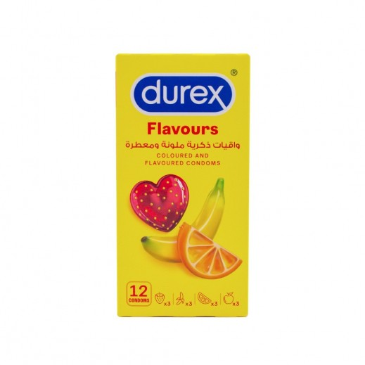 DUREX FLAVOURS 12 CONDOMS