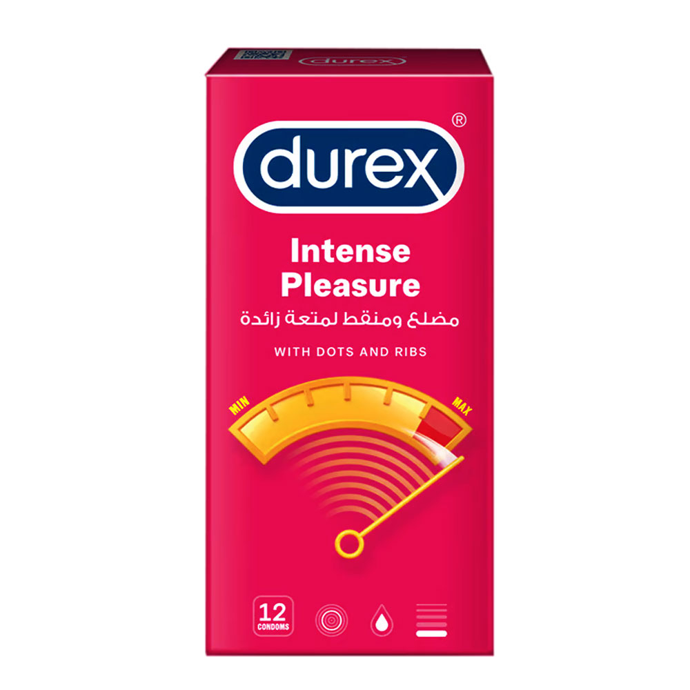 DUREX INTENSE PLEASURE 12 CONDOMSS