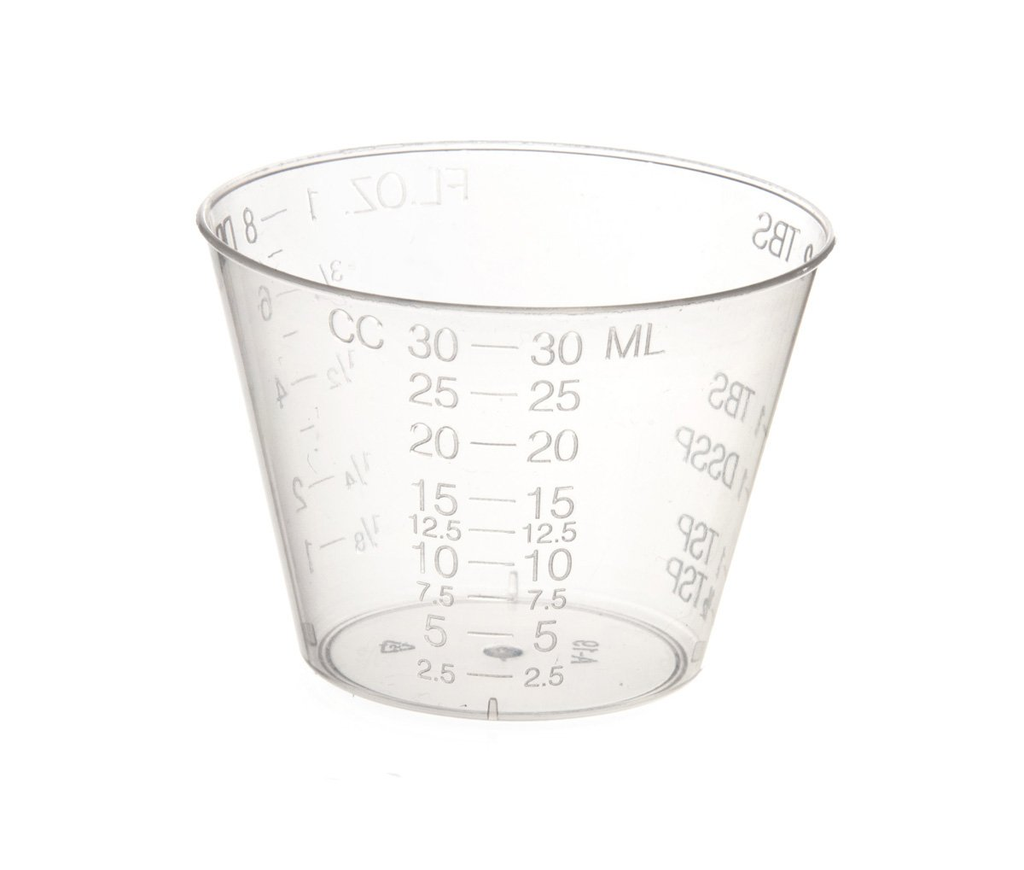 MEDICINE CUPS 30ML PKT/100