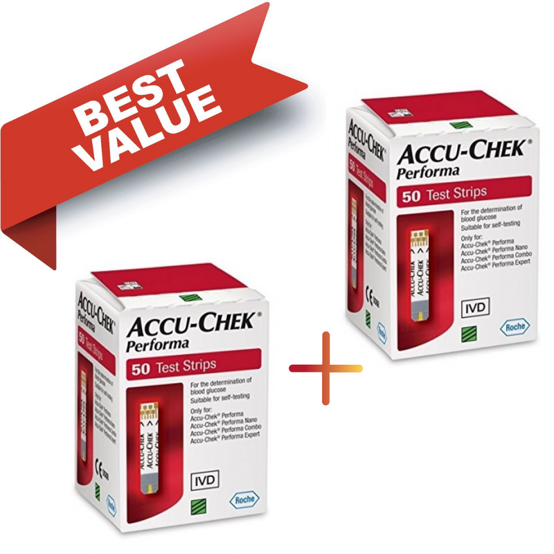 ACCU-CHEK PERFORMA 50 TEST STRIPS OFFER 2X50