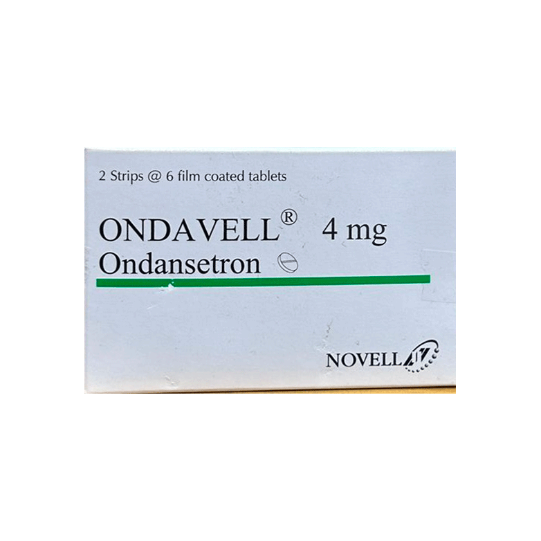 ONDAVELL 4 MG 12 TABLETS