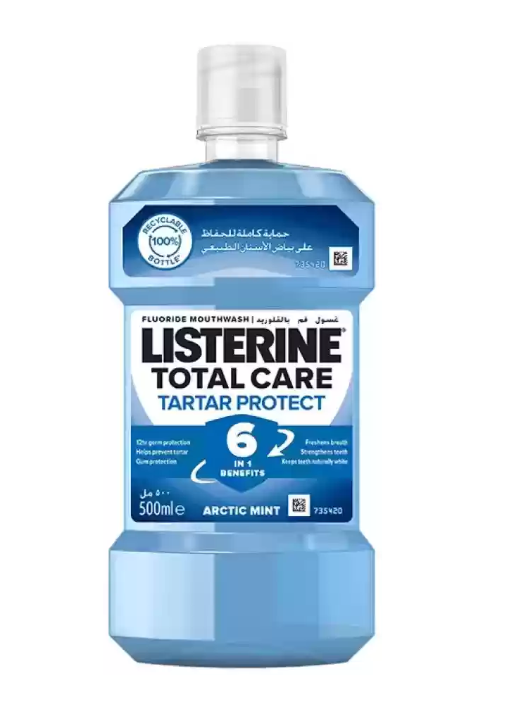 LISTERINE TOTAL CARE TARTAR PROTECT 6 IN 1 500ML