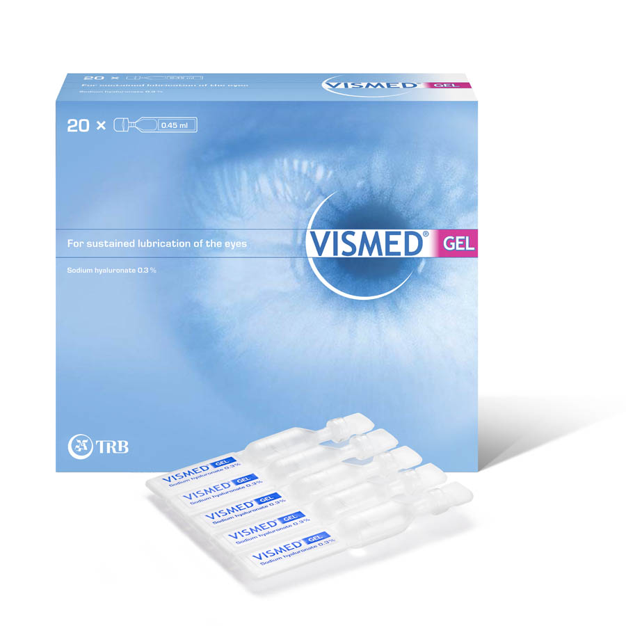 VISMED GEL LUBRICATION EYES 20 X 0.45 ML