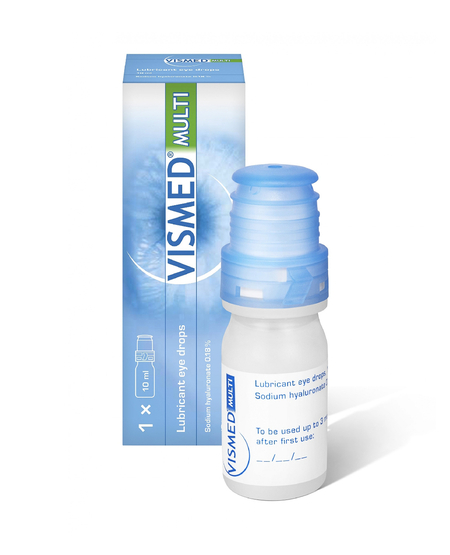 VISMED MULTI LUBRICANT EYE DROPS 10 ML