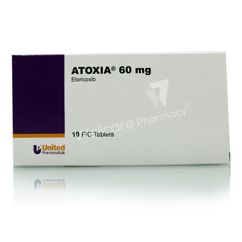 ATOXIA 60 MG 10 TABLETS