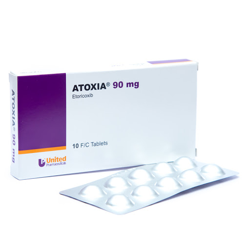 ATOXIA 90 MG 10 TABLETS