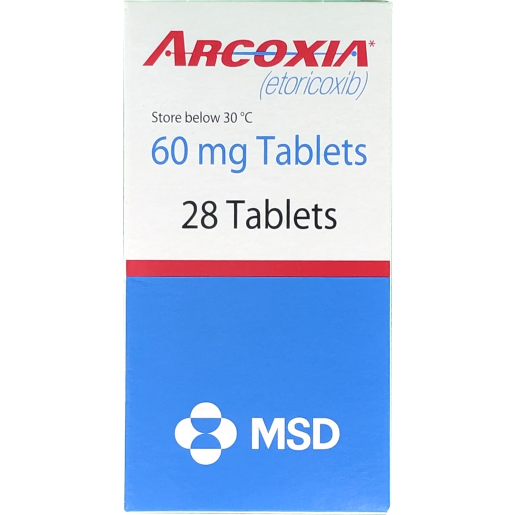 ARCOXIA 60 MG 28 TABLETS