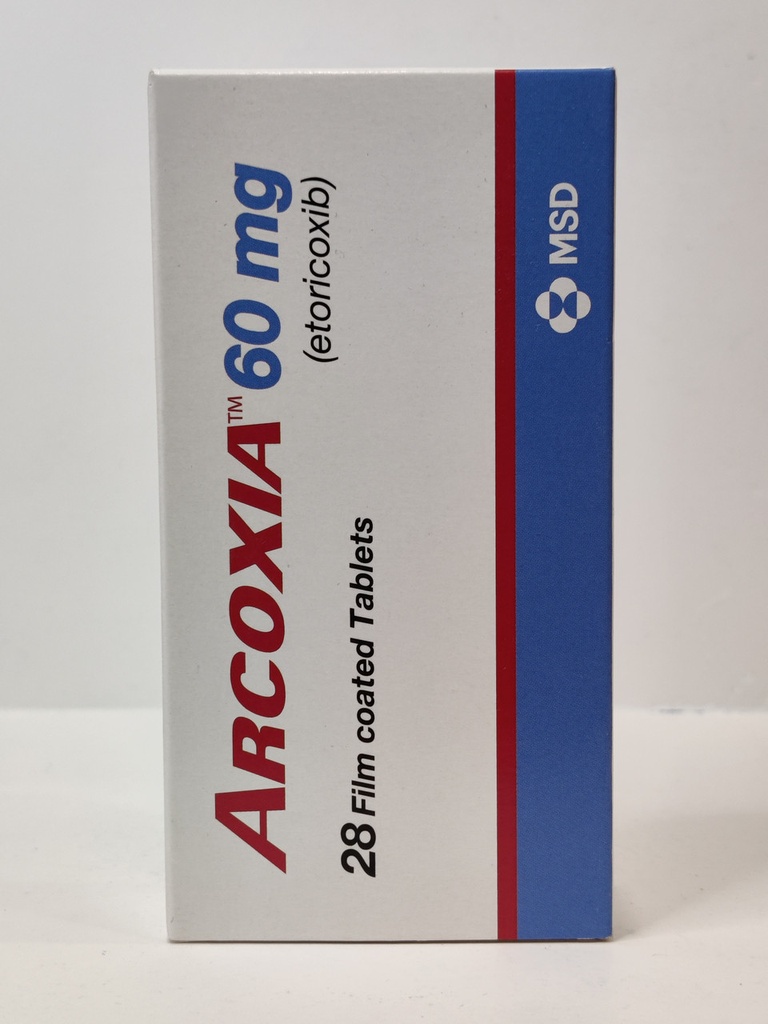 ARCOXIA 60 MG 28 TABLETS