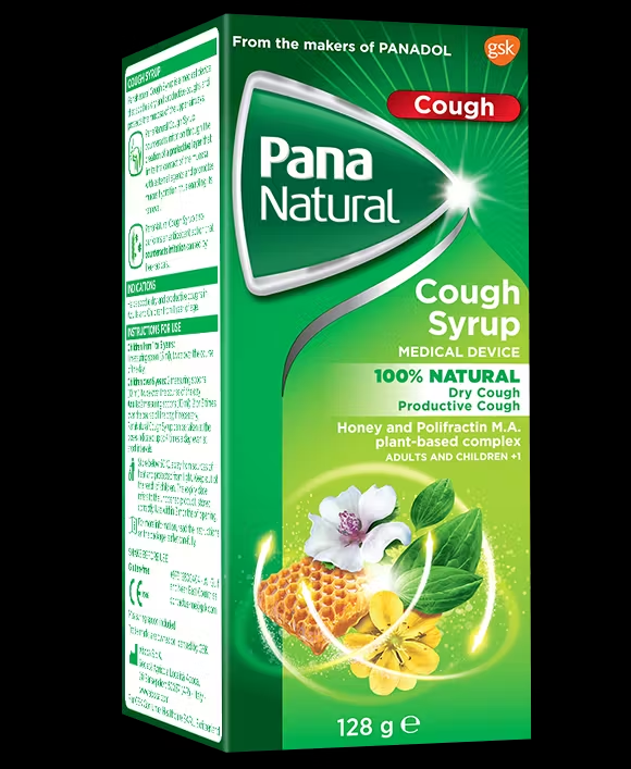 PANA NATURAL COUGH SYRUP 128 G