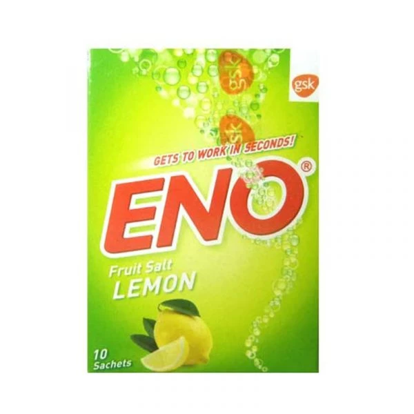 ENO FRUIT SALT LEMON 10 SACHETS