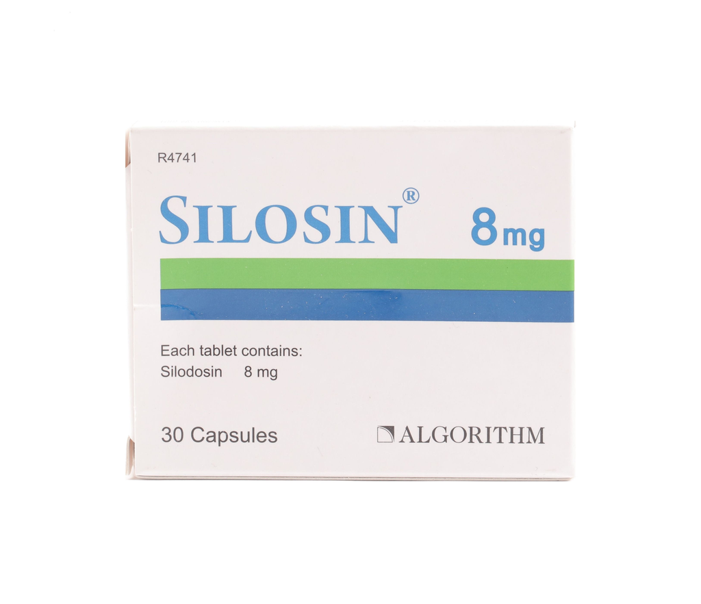 SILOSIN 8 MG 30 CAPSULES