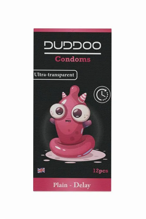 DUDDOO DELAY PLAIN 12 CONDOMS