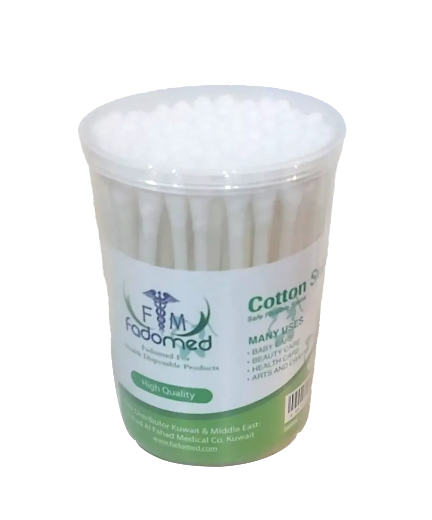 [I142505] FADOMED EAR COTTON SWABS 200 PCS