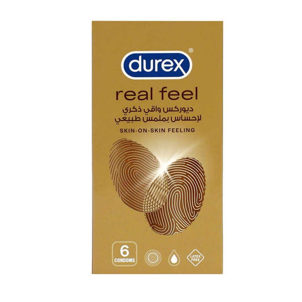 DUREX REAL FEEL 6 CONDOMS