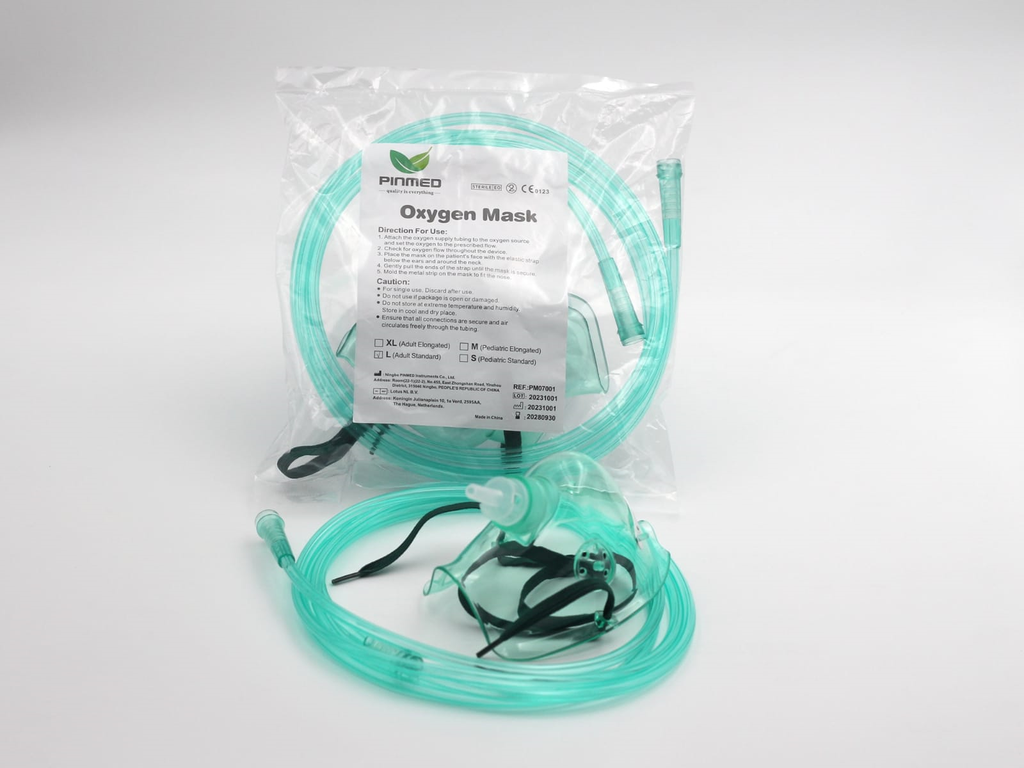 PINMED OXYGEN MASK L (ADULT STANDARD)