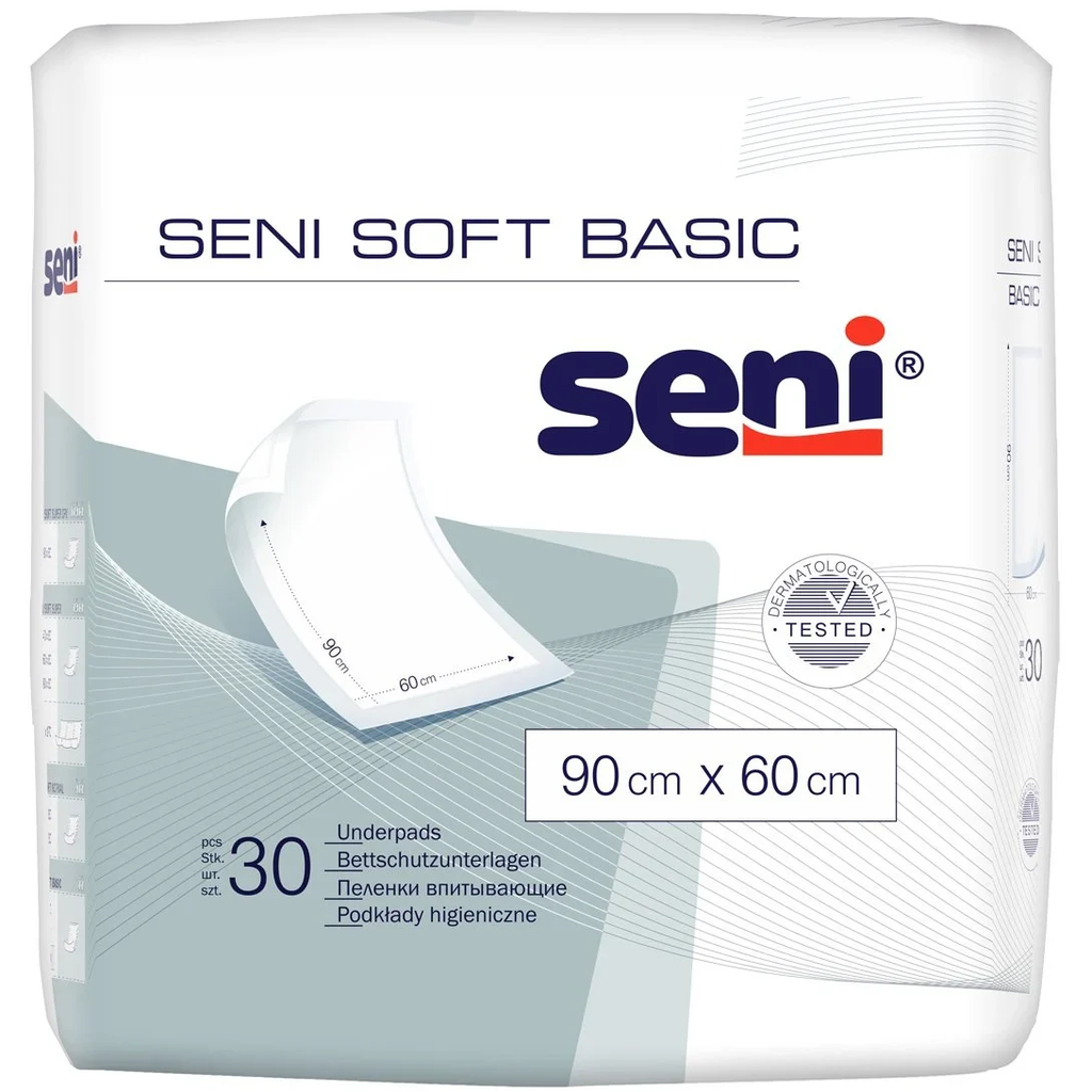 SENI SOFT BASIC UNDERPADS 90X60 A30