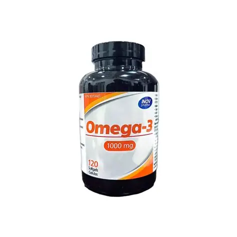 INOV PHARMA OMEGA 3 1000MG 120 SOFTGELS