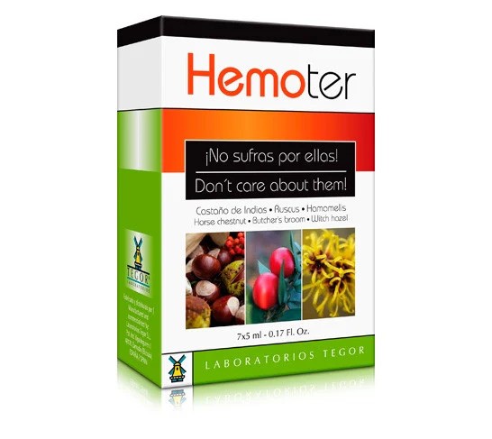 HEMOTER GEL 7 TUBES OF 5ML