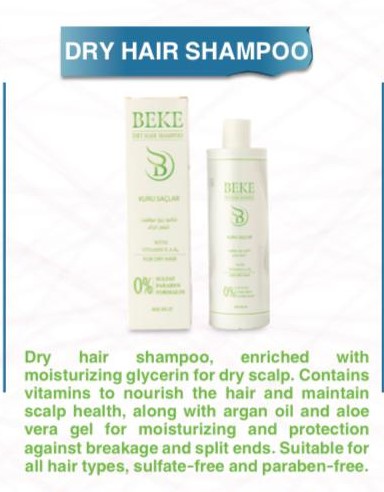 [I142644] BEKE DRY HAIR SHAMPOO 400ML