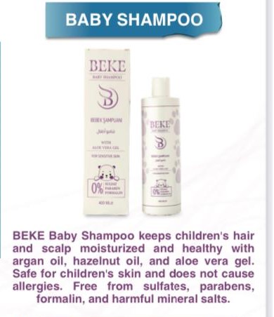 BEKE BABY SHAMPOO 400ML