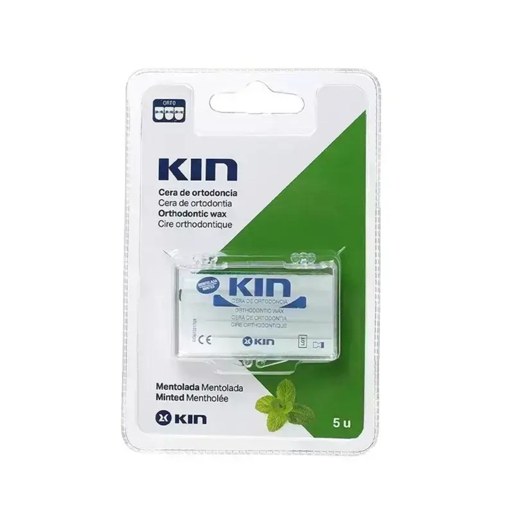 KIN ORTHODONTIC MINTED WAX 5PCS