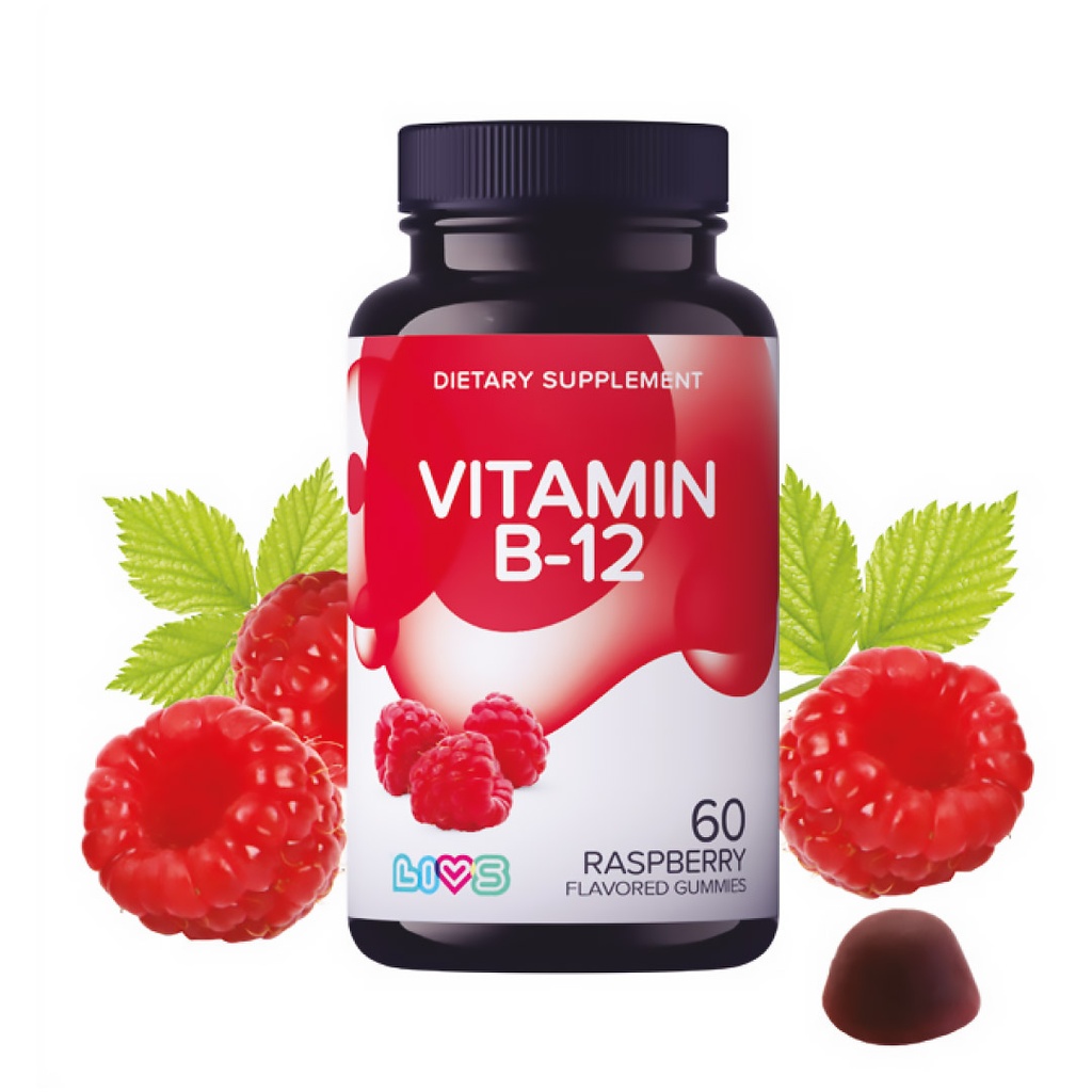 LIVS VITAMIN B-12 60 GUMMIES