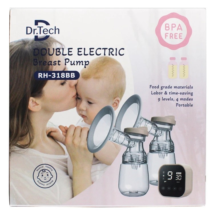 [I142734] DR.TECH DOUBLE ELECTRIC BREAST PUMP