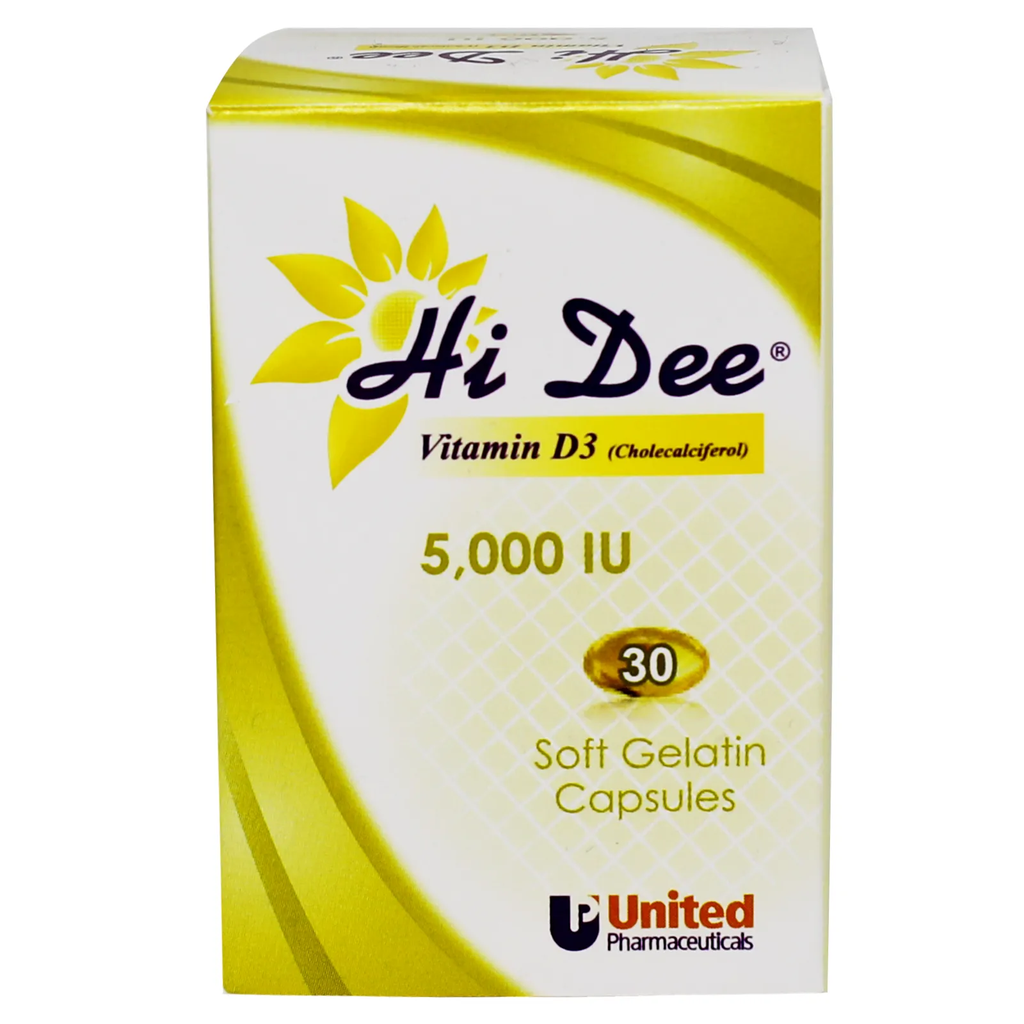 HI DEE 5,000 IU 30 SOFT GELATIN CAPSULES