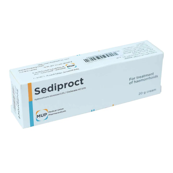 [I142752] SEDIPROCT CREAM 20 GRAM RECTAL CREAM