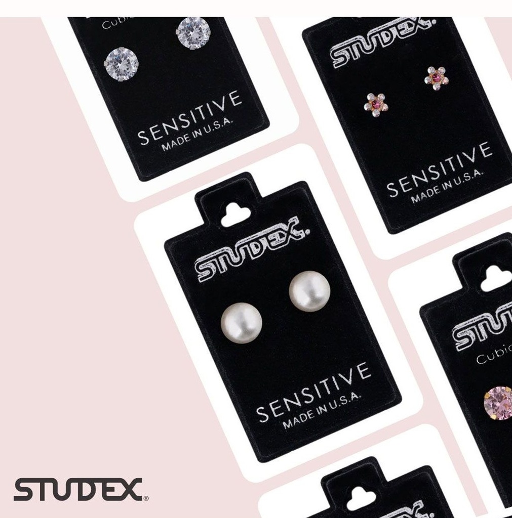 STUDEX EARRINGS SENSITIVE STERILIZED