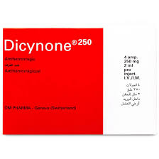 DICYNONE 250MG 4AMPOULES 2ML
