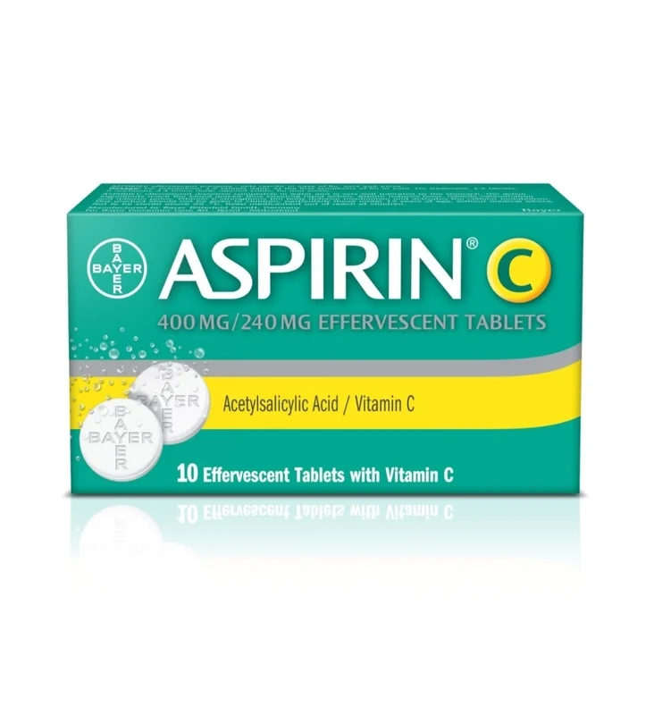 ASPIRIN C 10 EFFERVESCENT TABLETS