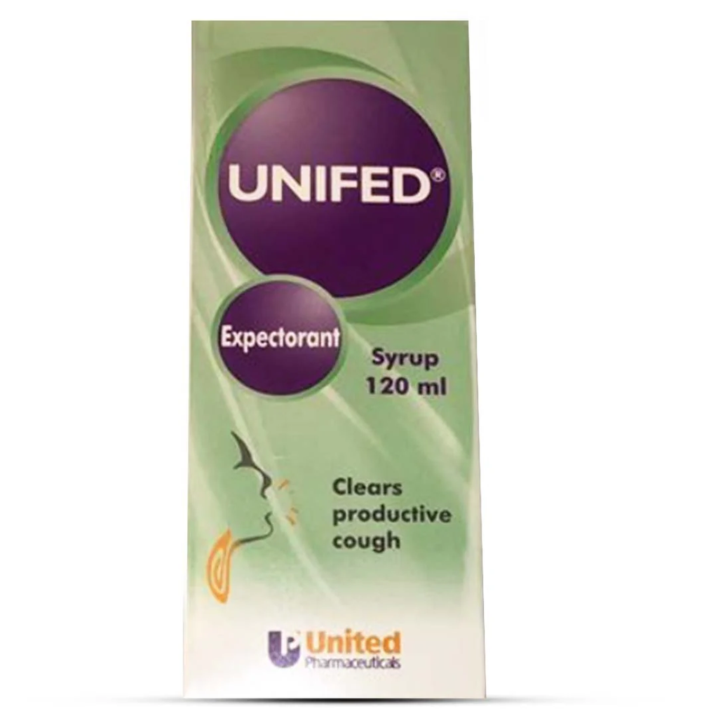 UNIFED EXPECTORANT COUGH SYRUP 120 ML