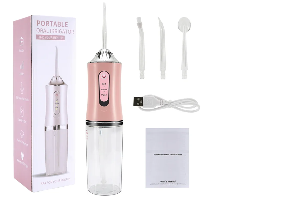 [I142812] PORTABLE ORAL IRRIGATOR WATER FLOSSER