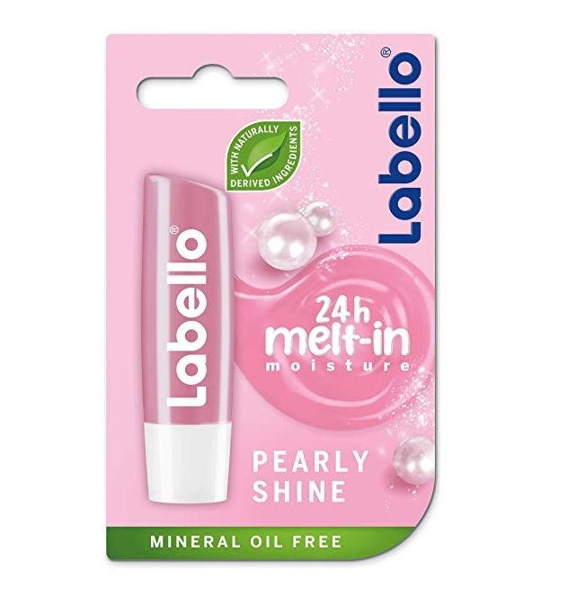 [I142833] LABELLO PEARLY SHINE CARING LIP BALM 5.5ML