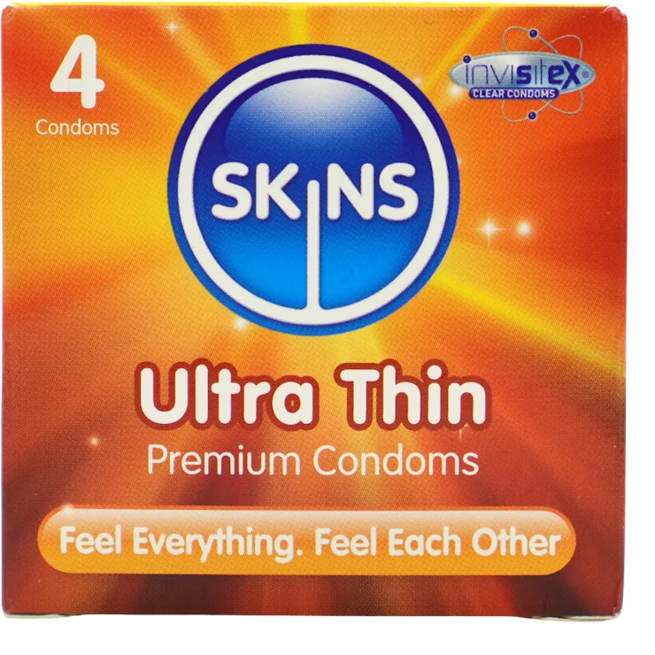 [I142847] SKINS ULTRA THIN 4 CONDOMS
