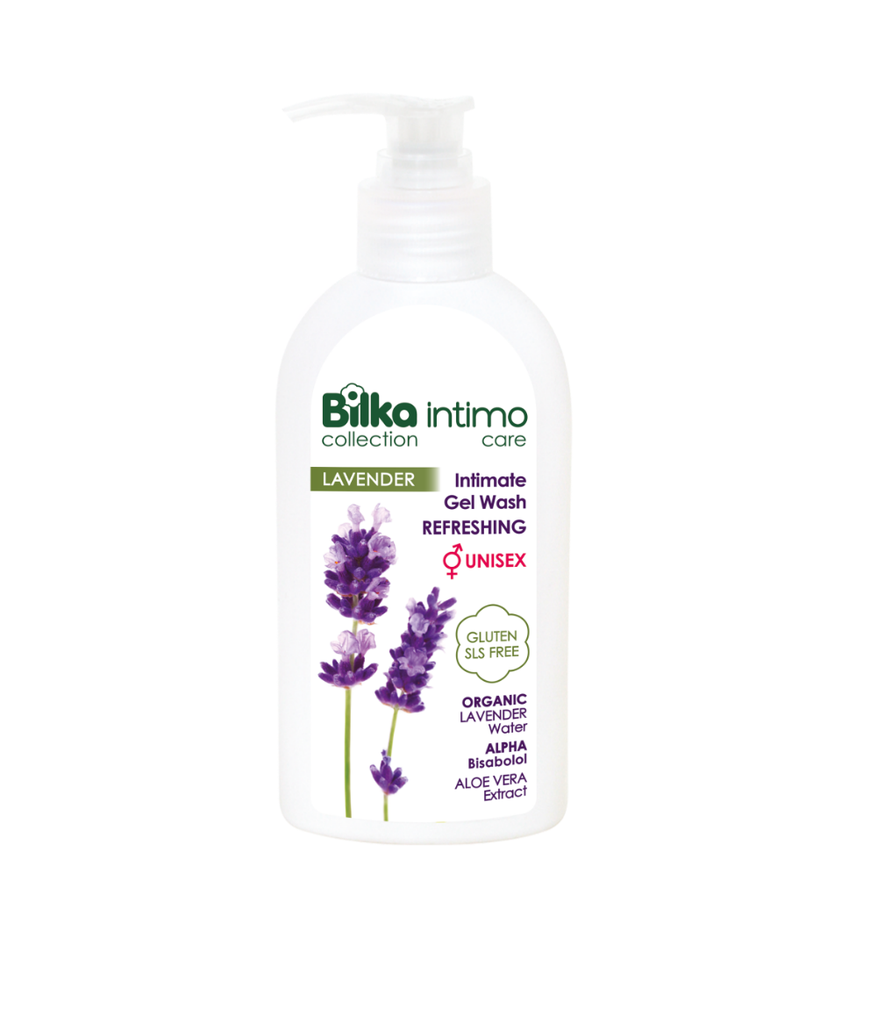 [I142857] BILKA INTIMO LAVENDER INTIMATE REFRESHING GEL WASH UNISEX 200ML