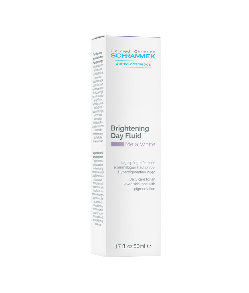 [I142862] DR.MED.CHRISTINE SCHRAMMEK BRIGHTENING DAY FLUID MELA WHITE 50ML