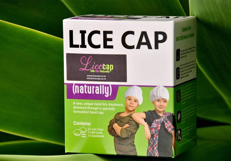 [I142863] LICE CAP ANTI LICE 2PCS+1NIT COMB