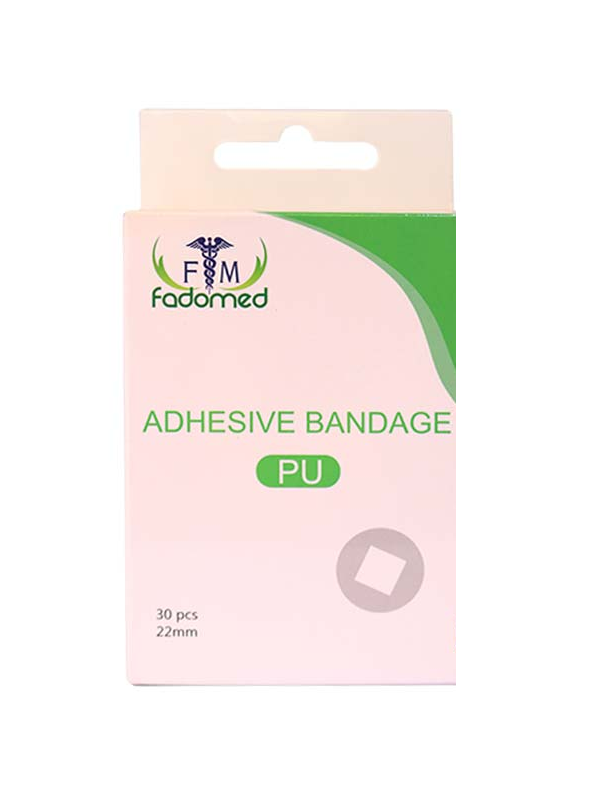 [I142868] FADOMED ADHESIVE BANDAGE PU ROUND 30PCS