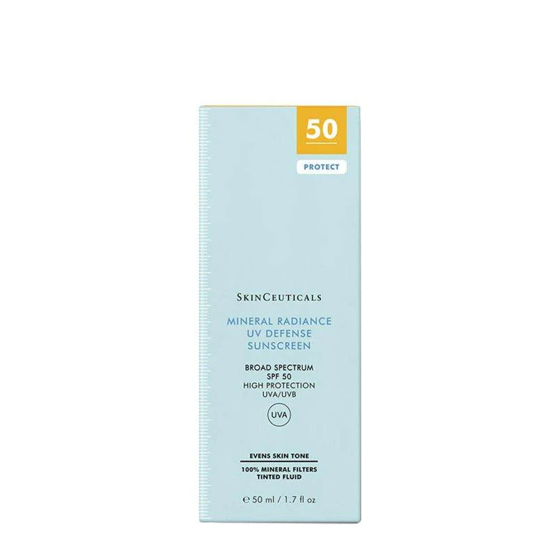 [I142871] SKINCEUTICALS MINERAL RADIANCE UV DEFENSE SUNSCREEN SPF50 TINTED FLUID 50ML