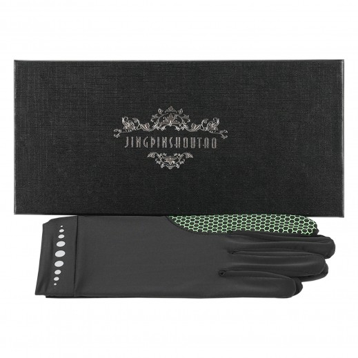 LINGPINSHOUCAO GLOVES FREE SIZE BLACK