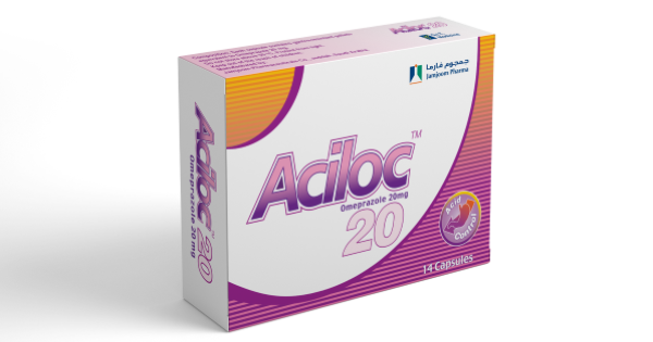 ACILOC 20MG 14CAPSULES