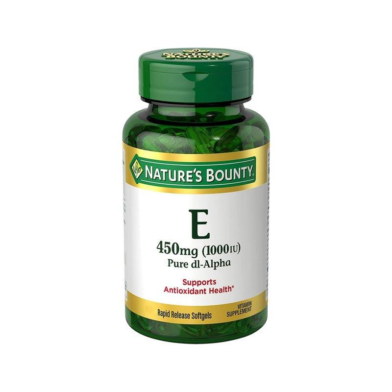 NATURE'S BOUNTY VITAMIN E 1000IU CAPSULES