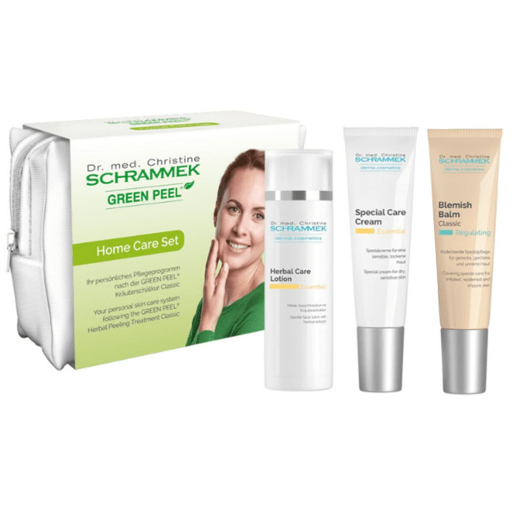 DR.MED.CHRISTINE SCHRAMMEK GREEN PEEL HOME CARE SET CLASSIC