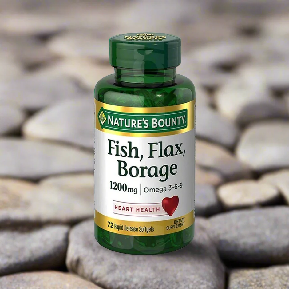 NATURE'S BOUNTY OMEGA 3-6-9 BORAGE 72SOFTGELS